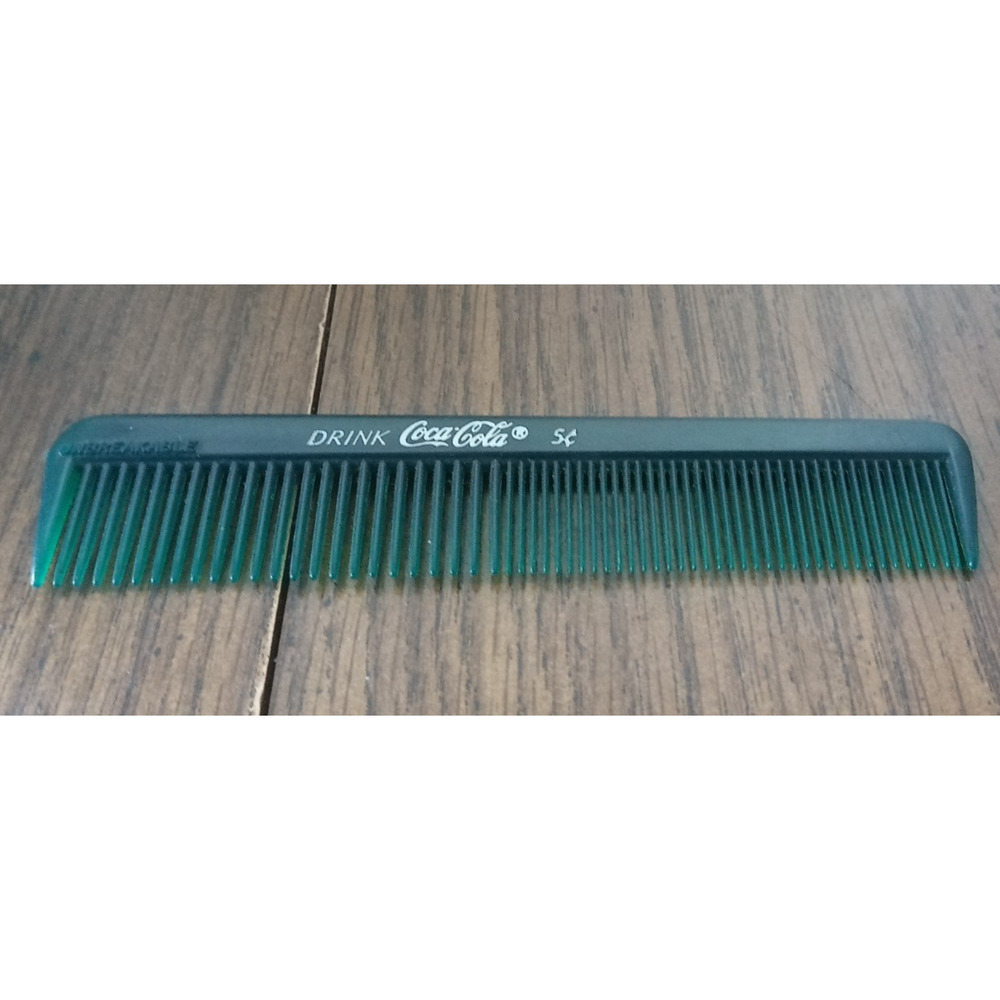Drink Coca-Cola 5 Cent Green Unbreakable Comb